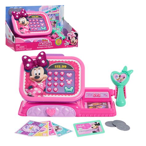 Buy Just Play Disney Junior Minnie Mouse Bowtique Cash Register with ...