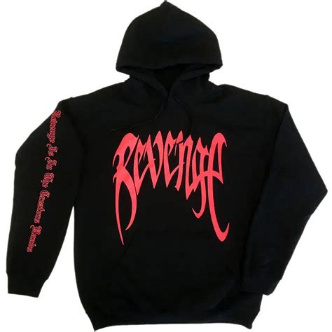 2019 Brand streetwear revenge xxxtentacion hoodie men's sweatshirt orange pullover-in Hoodies ...