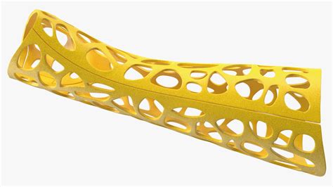 3D-Printed Orthopedic Cast Hand Yellow 3D Model $39 - .3ds .blend .c4d .fbx .max .ma .lxo .obj ...