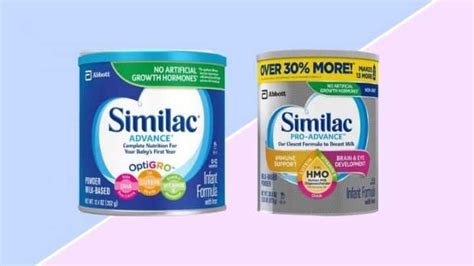 Similac Advance VS Pro Advance: What Are The Differences?