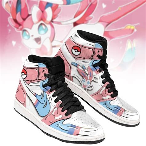 Sylveon V2 Air JD Hightop - Dope Merch