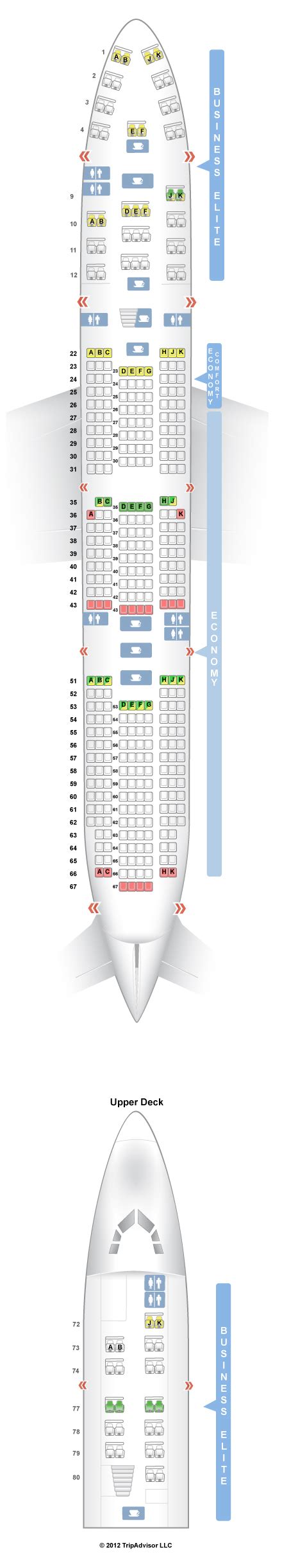 SeatGuru Seat Map Delta