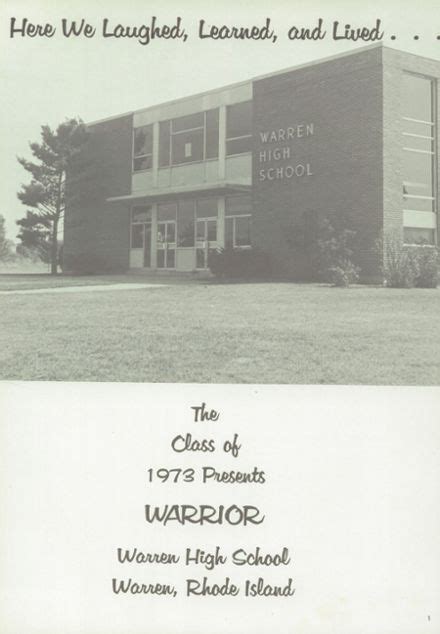 Explore 1973 Warren High School Yearbook, Warren RI - Classmates