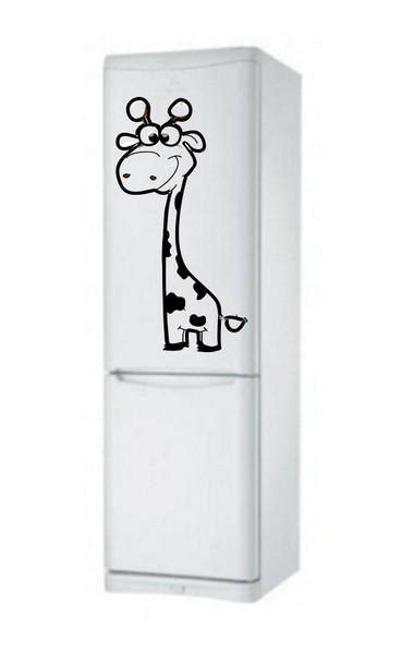 Fridge Door Decorating Ideas, Delightful Vinyl Stickers