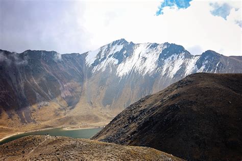 Free picture: mountain, valley, river, snow, rock, coast