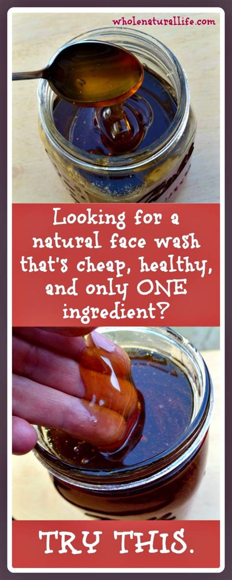 Easy DIY Honey Face Wash (Only 1 Ingredient!) - Whole Natural Life