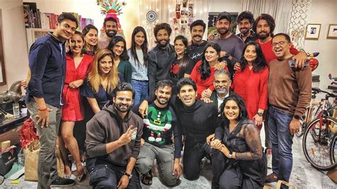 Ram Charan, Allu Arjun, Niharika celebrate Christmas with cousins. Inside pics - India Today