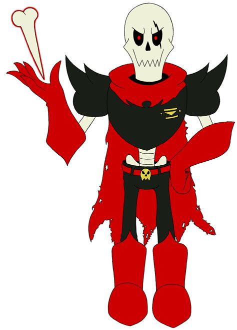 Underfell Papyrus by equilibrik on DeviantArt