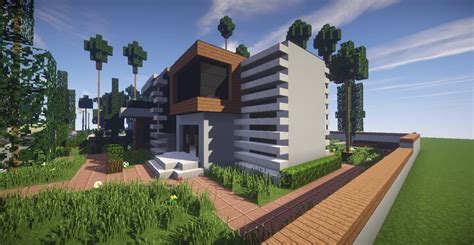 Modern House #4 + Schematics Minecraft Map