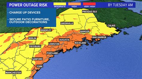 Power outages possible Monday night in Maine and New Hampshire | newscentermaine.com