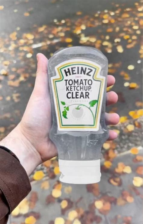 Brits left horrified after Heinz tease introduction of "clear" ketchup