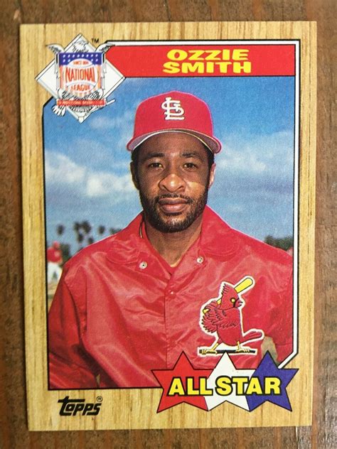 Ozzie Smith Baseball Card - THE SHOOT