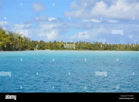 Ahe atoll - French Polynesia Tuamotu Stock Photo - Alamy