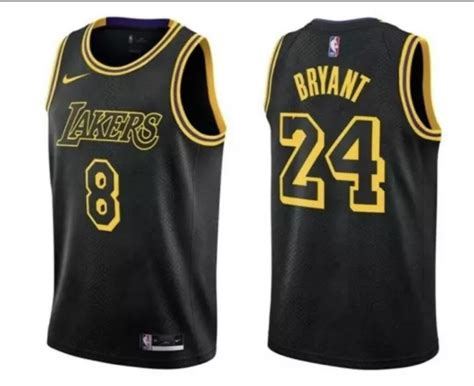 LOS ANGELES LAKERS Kobe Bryant BRAND NEW #24 #8 X-Large Jersey $119.95 - PicClick