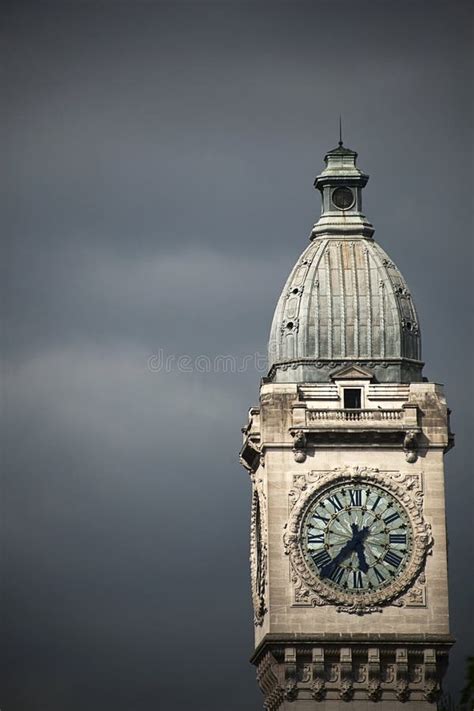 Gare De Lyon, Clock Tower, Paris, Architecture Stock Photo - Image of roman, hand: 41896634