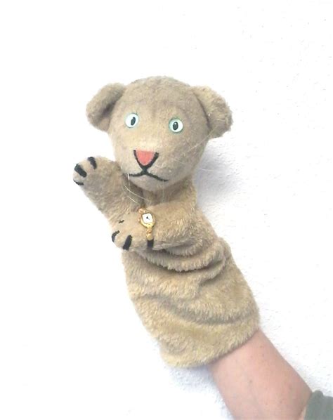 Daniel very similar character tiger puppet hand puppet | Etsy | Mr rogers neighborhood puppets ...