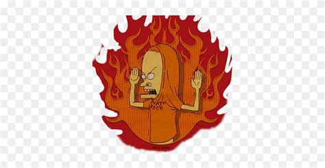 #beavis #fire #firebird - Beavis And Butthead Cornholio, HD Png ...