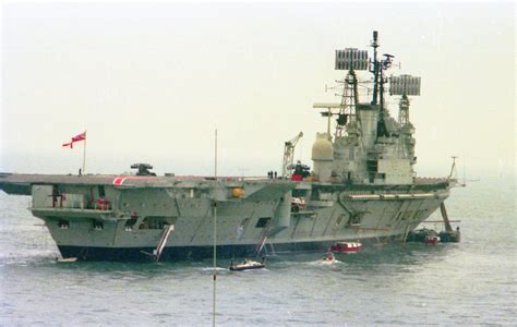 HMS Ark Royal (R09) Audacious-Class Fleet Aircraft Carrier… | Flickr