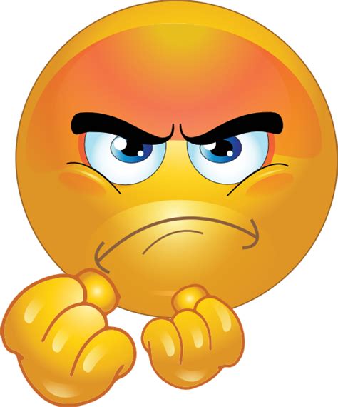 Angry Smiley Face - ClipArt Best