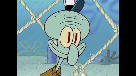 SpongeBob - Squidward Smiles - YouTube