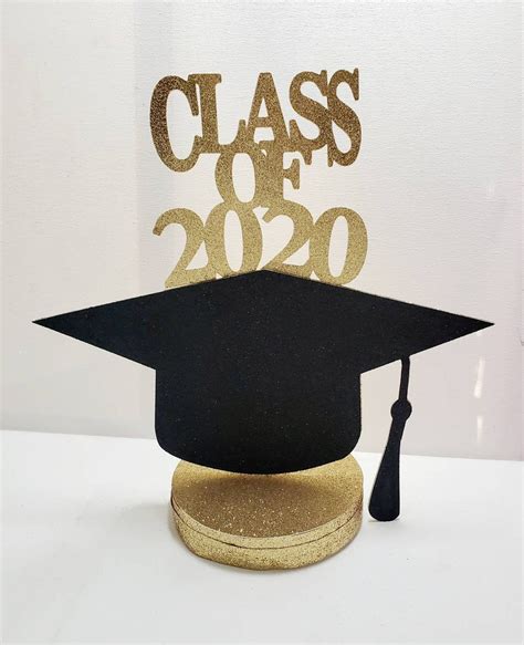 Graduation Cap Class of 2024 Graduate Centerpiece 12.5 Party Favor ...