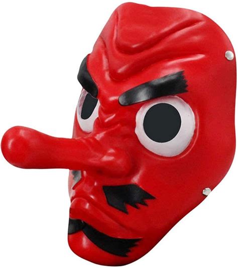 Amazon.com: XGS Demon Slayer Tengu Latex Mask Deluxe Halloween Party ...