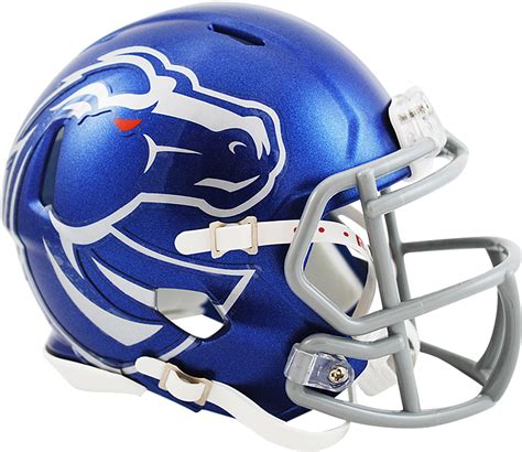 Boise State Speed Mini Helmet - Boise State Football Helmets Clipart - Large Size Png Image - PikPng