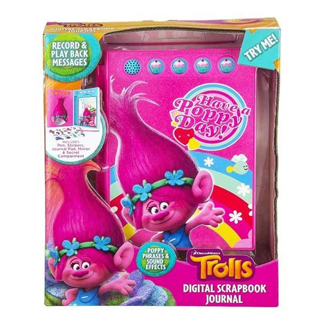 Dreamworks Trolls Digital Scrapbook Journal by Kid Designs, Multicolor ...