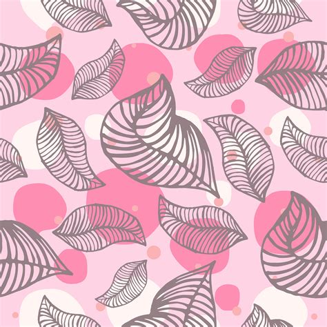 Download Leaves, Pink, Pattern. Royalty-Free Vector Graphic - Pixabay