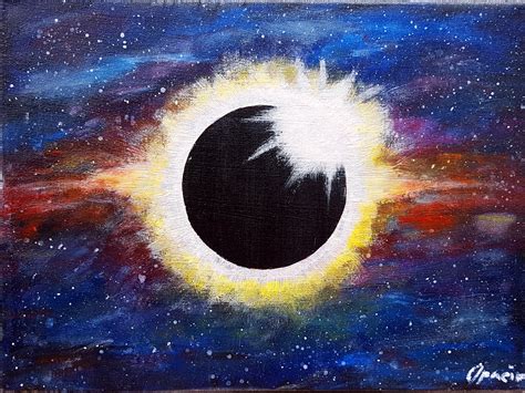 Eclipse Painting at PaintingValley.com | Explore collection of Eclipse ...