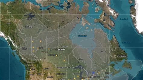 Map shows Alberta wildfire smoke now blankets most of Canada