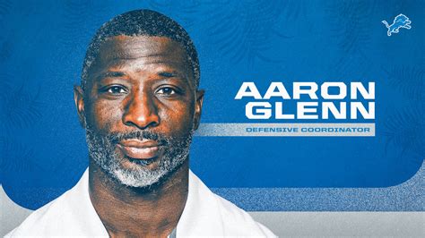 Detroit Lions hire Aaron Glenn as defensive coordinator