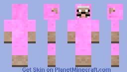 Pink sheep Minecraft Skin