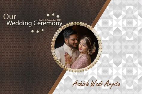 indian traditional wedding album cover design