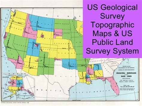 Lab five us geological survey topographic maps & us public