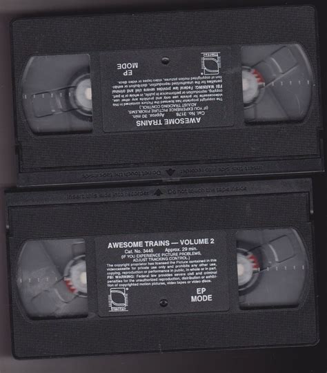 Awesome Trains (VHS) Railway Video ~ 2 Tape set | eBay