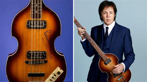 Paul Mccartney Playing Bass