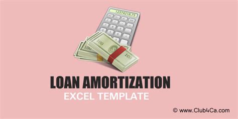 Simple Loan Amortization Excel Template Free download