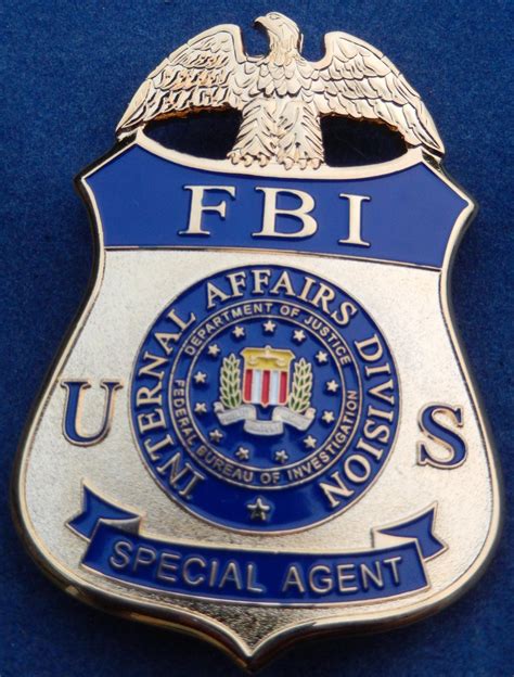 Printable Fbi Badge