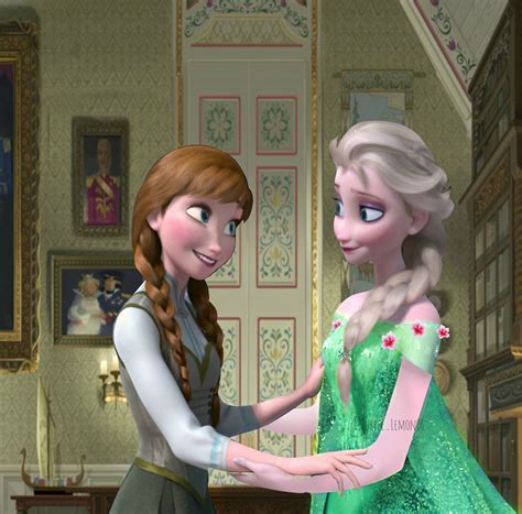 Anna and Elsa - Frozen Photo (38153110) - Fanpop