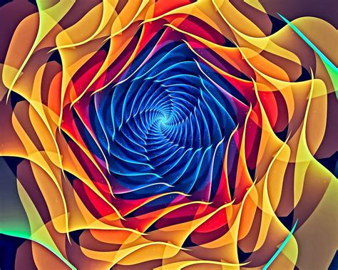 "Colorful Spiral" by MarfffaArt | Redbubble