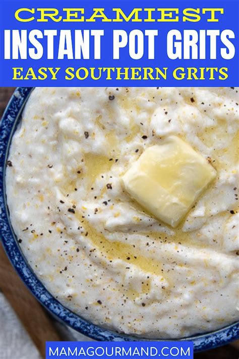 Quick Instant Pot Grits Recipe | The Best Easy, Creamy Grits!