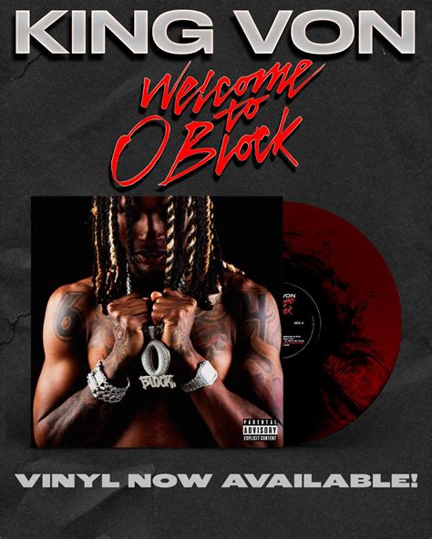 King Von “Welcome to O’Block” Vinyl Record - www.lagoagrio.gob.ec