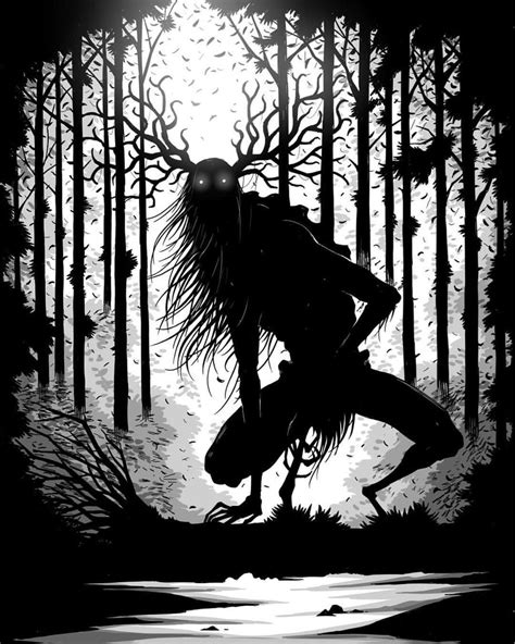 Wendigo by JoseRealArt on DeviantArt | Dark fantasy art, Wendigo, Scary art