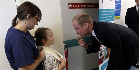 Prince William Visits Patients at Basingstoke Hospital | Prince William | Just Jared: Celebrity ...