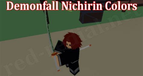 Demonfall Nichirin Colors {May} Thunder Requirements!