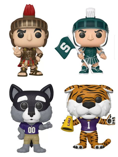 First Look @ College Mascots. : r/funkopop