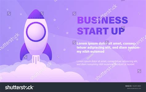 Start Business Business Presentation Background Illustration Stock Vector (Royalty Free ...