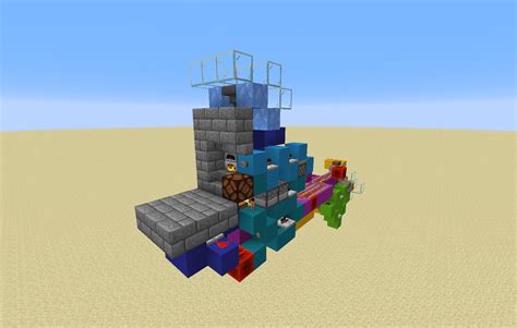 3 wide tileable furnace Xp farm/storage : Minecraft