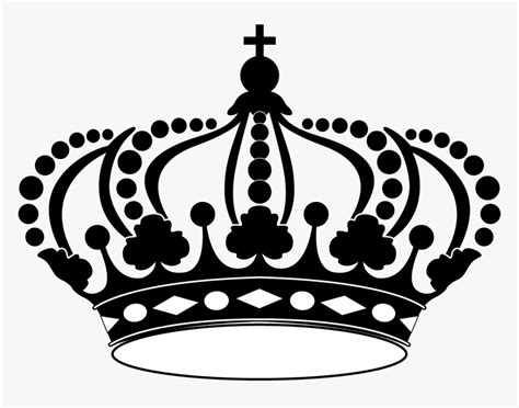 King Crown Logo Black And White